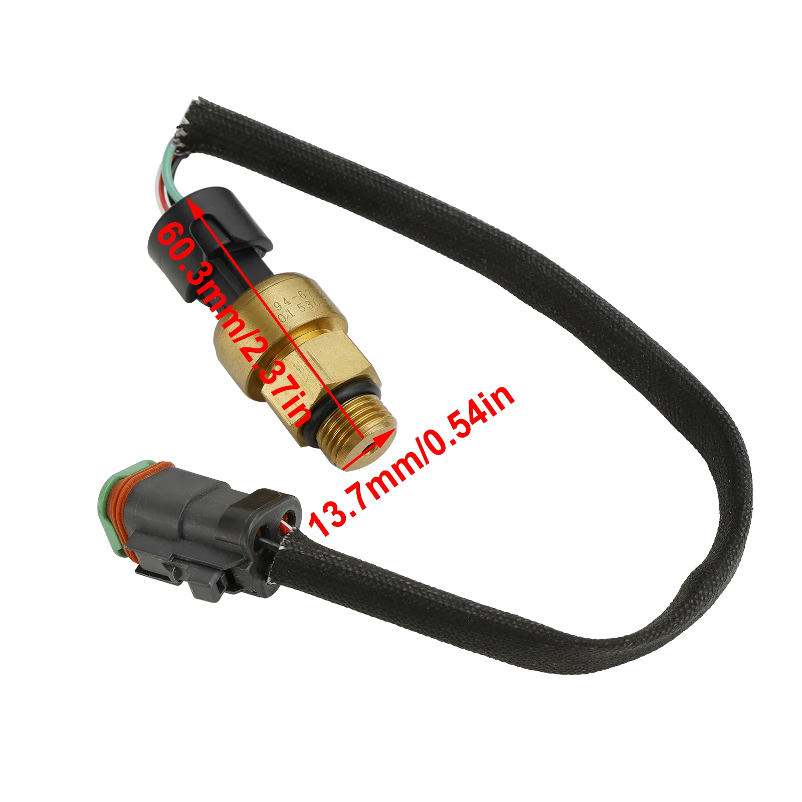 Areyourshop Pressure Sensor 194-6722 for Caterpillar Cat C12 C15 C27 3406E 1946722