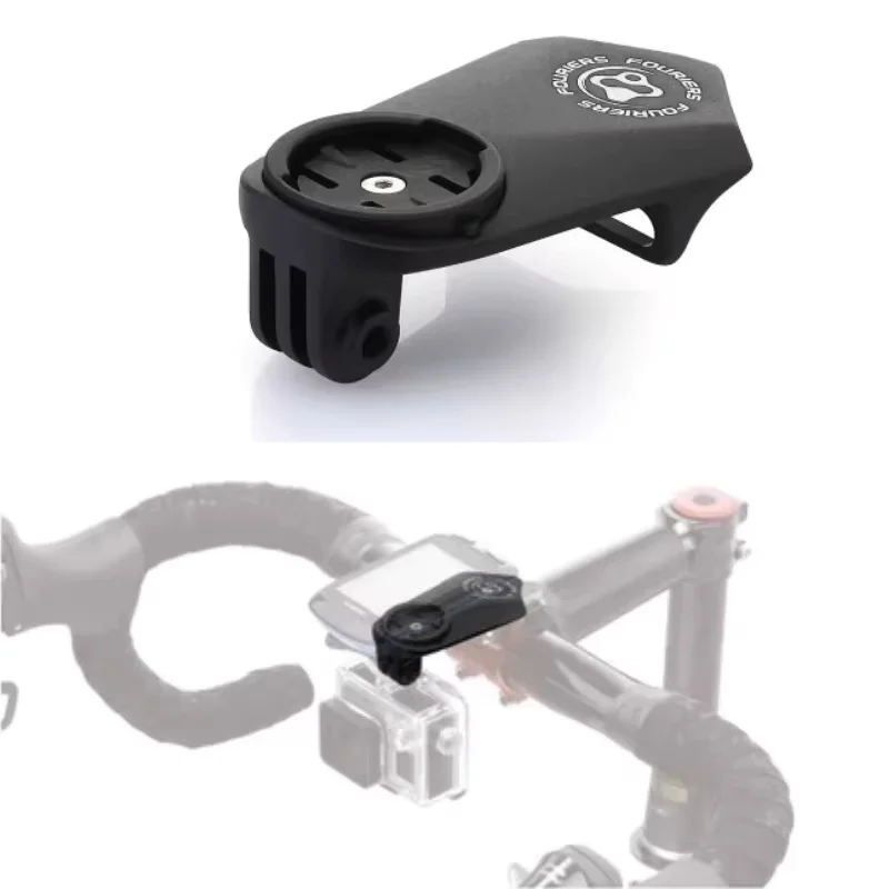 FOURIERS HA-S014 Bike Computer Mount Stem GPS Camera Holder for 2018 GIANT Propel Tiger for Garmin Edge Mini MIO Bryton