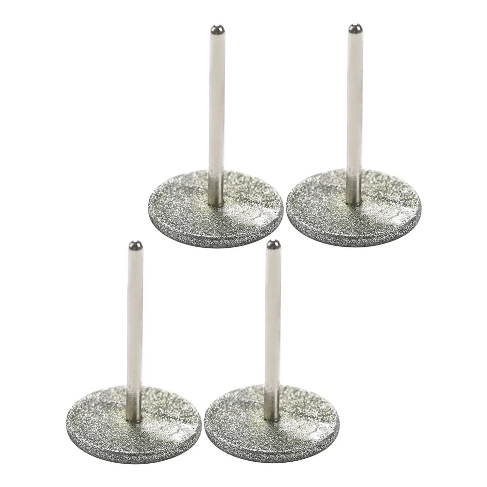 

4Pcs 20Mm Sanding Disc Nail Drill Bits for Nail Care Manicure Pedicure Pretreatment Shaping Smoothing Longlasting Results