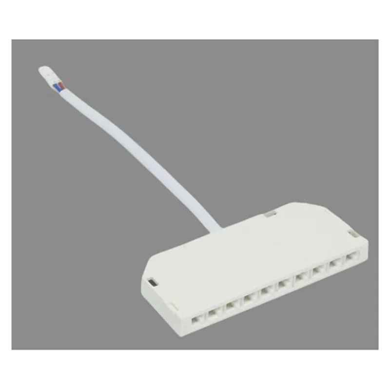 Kabel ABUL z wtykiem męskim, szybkozłączka: rozdzielacz hub 10 portów do instalacji taśm LED