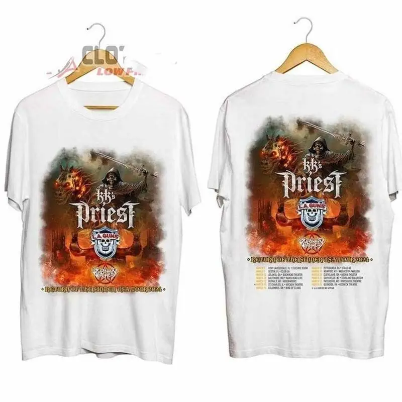 Kk'S Priest Return Of The Sinner Usa Tour 2024 Merch T Shirt Kk1172