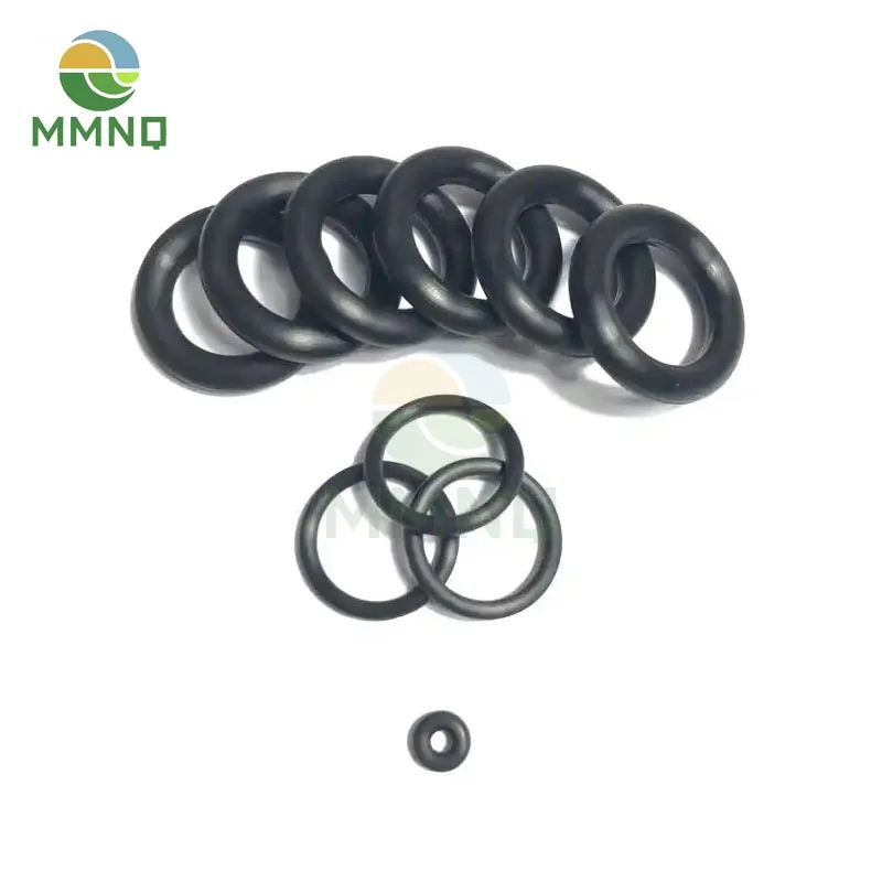 20Pcs Black NBR O Ring Seal Gasket Thickness CS 1mm OD 4~32mm Nitrile Butadiene Rubber Round O Type Oil Seals Washer