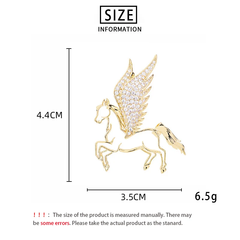 المألوف والإبداعية الحد الأدنى تحلق الحصان الجوف بروش رائعة مايكرو مطعمة الزركونيوم الرجال البدلة سترة الملحقات