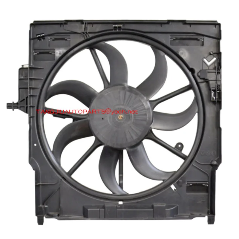 Radiator Fan Assembly Fit BMW X6 2008-2014 X5 E70 E71 E72 17428618241 17427616103