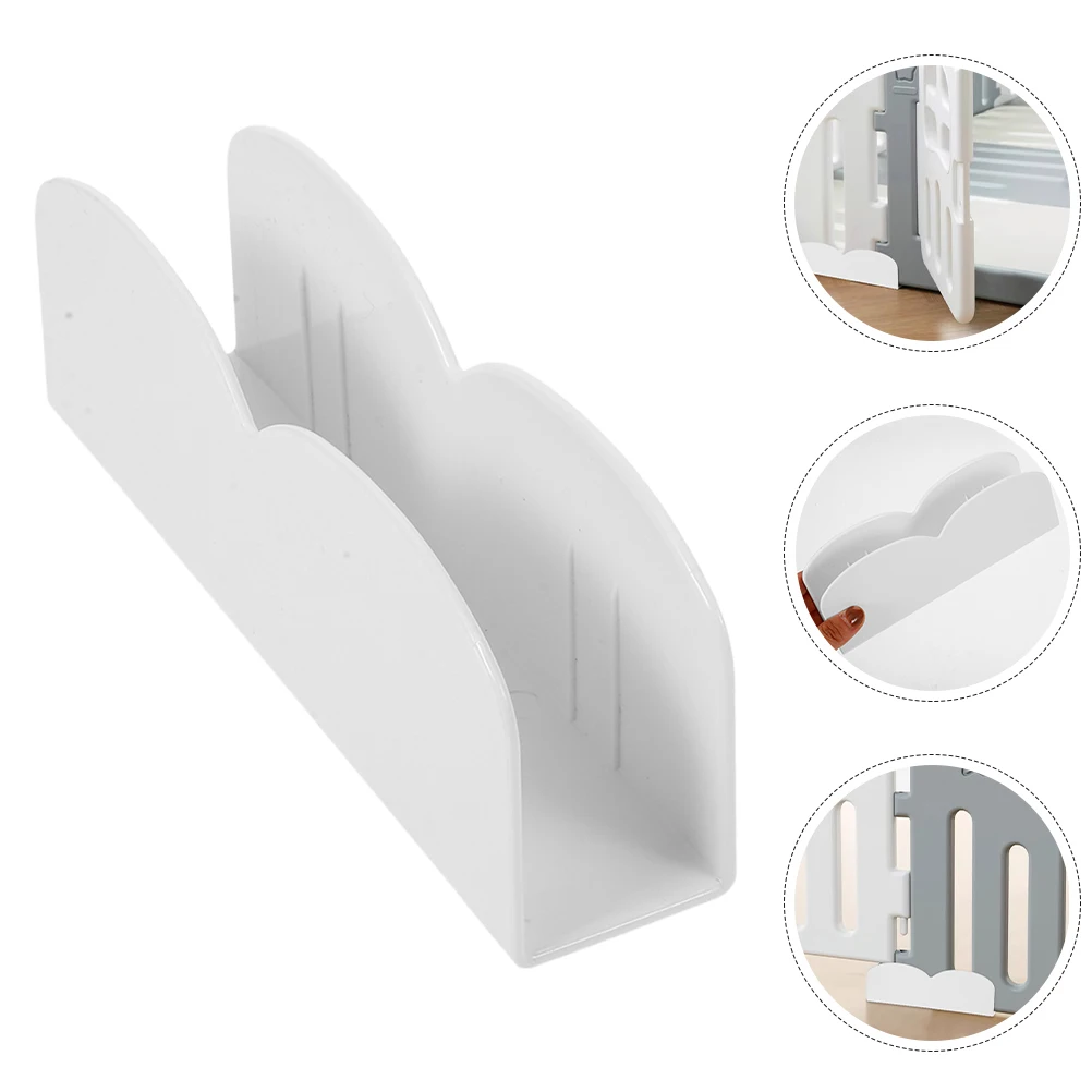 

2pcs Playpen Stabilizer Clips Parts Fence Accessories Replacement White Stabilizers Safe Environment Portable