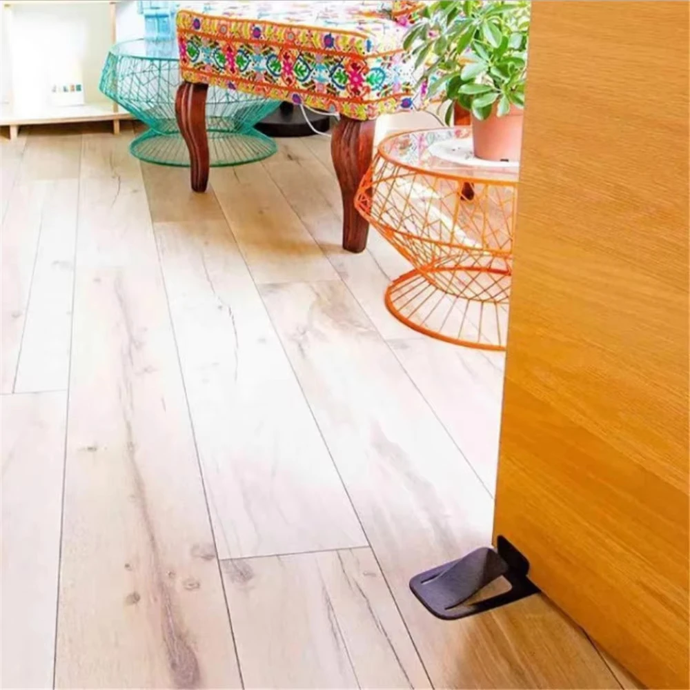 Creative Multi-function Door Stopper Wedge Shaped Safety Protector Floor Holder Open Design for Home And Child Protection - view 3