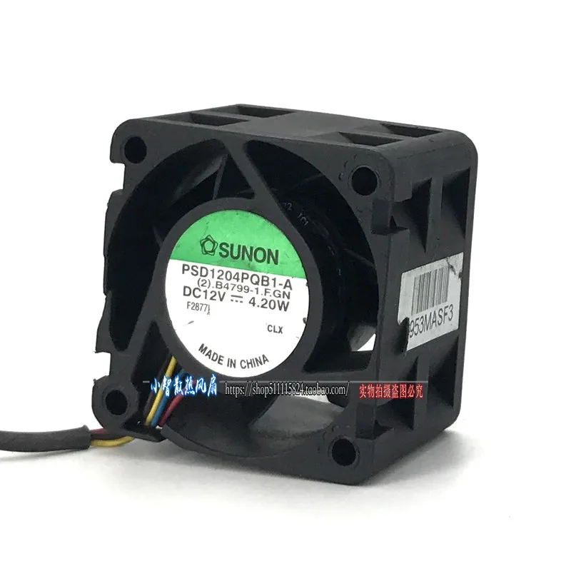 ORIGINAL PSD1204PQB1-A 12V 4.20W 4028 40*40*28mm KIPAS PENDINGIN RADIATOR BARU