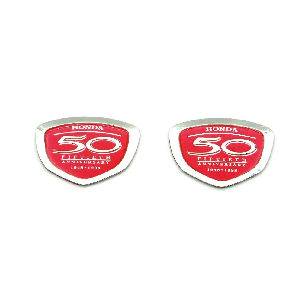 Honda Dio Parts AF24 AF38 AF52 Julio AF52E Motorcycle Shell Body Fairing 50th Anniversary 3D Emblem Label Logo Decal Sticker