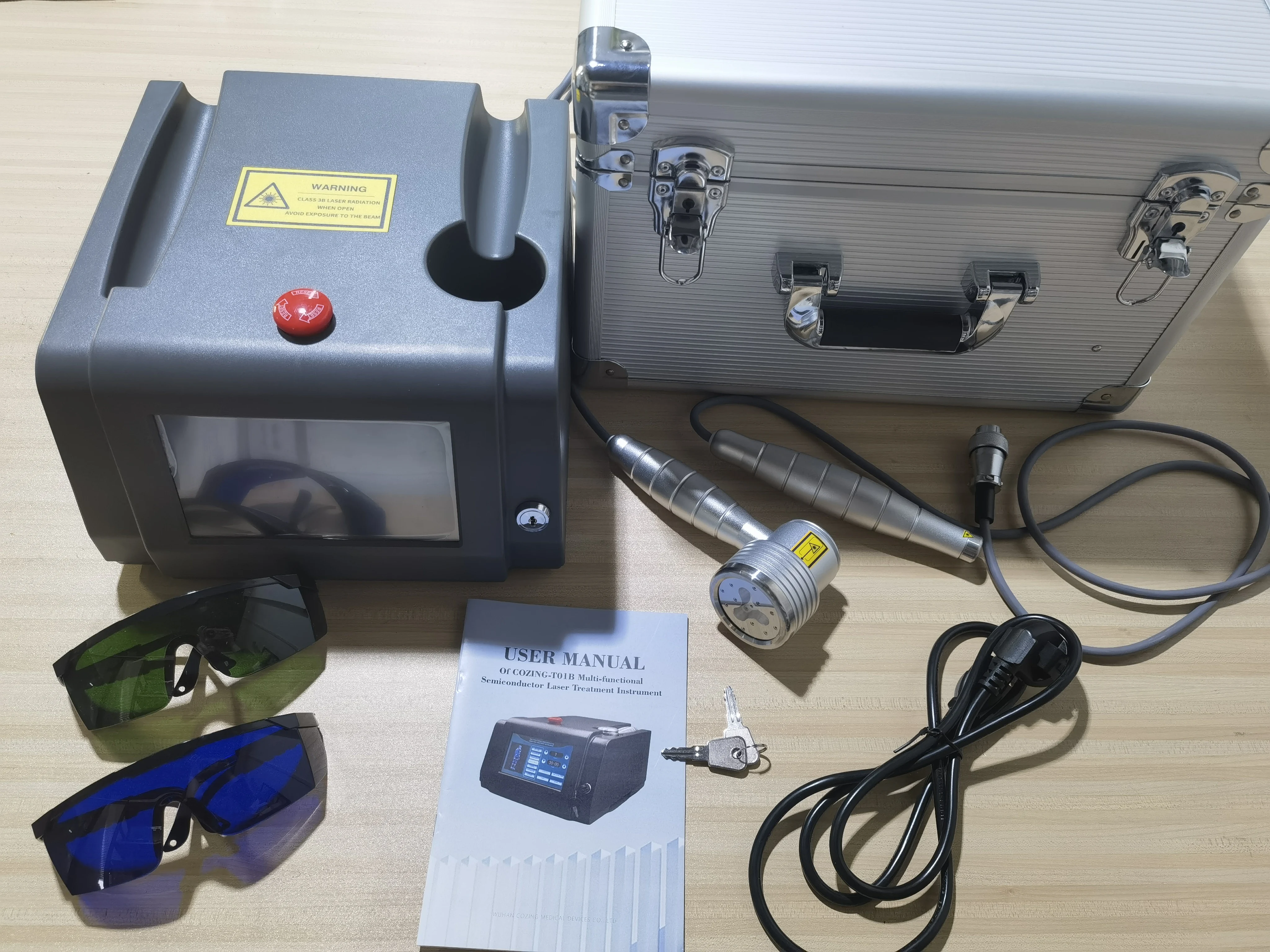 High-Power 808nm & 650nm Laser Pain Relief Device  for Fast Healing of Arthritis, Heel Spurs, Back Pain & Sports Injuries