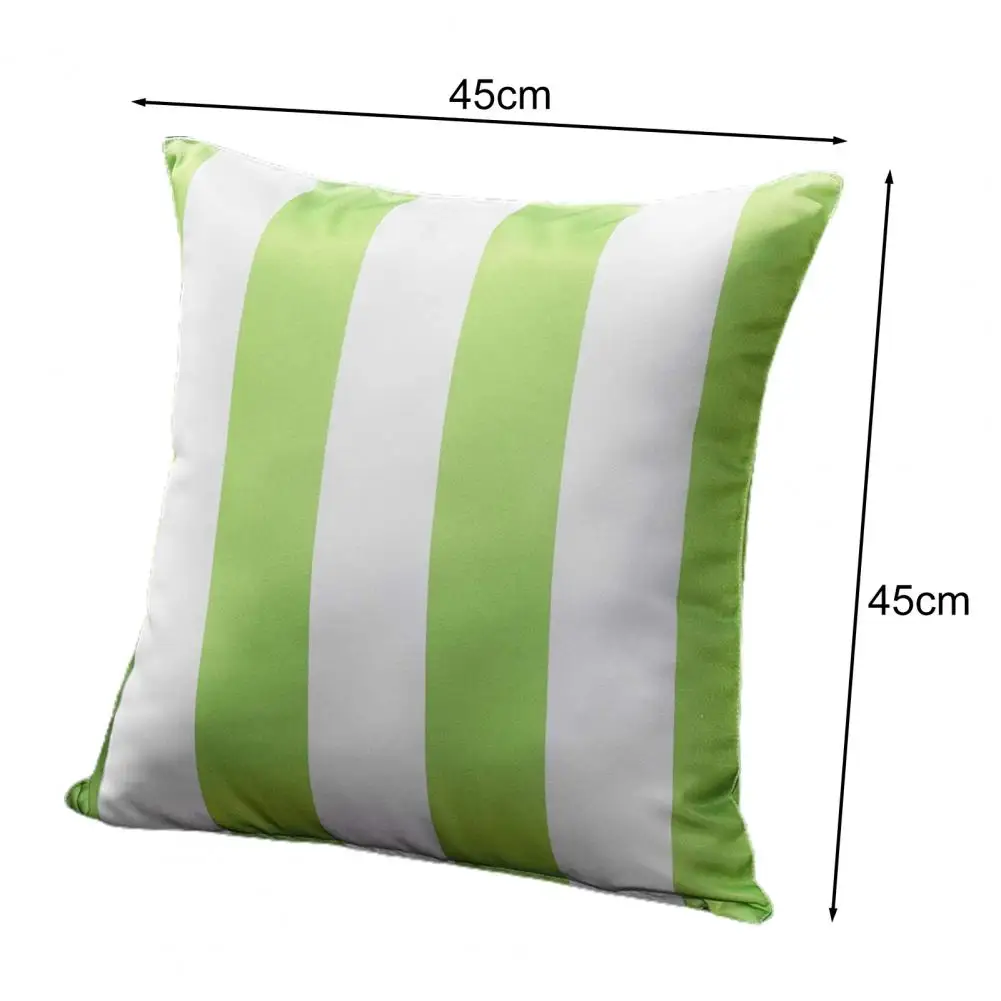 Waterproof Pillowcase Waterproof Outdoor Pillowcase Set 2 Pack of Wear Resistant Cushion Covers Washable Non-fading for Outdoor