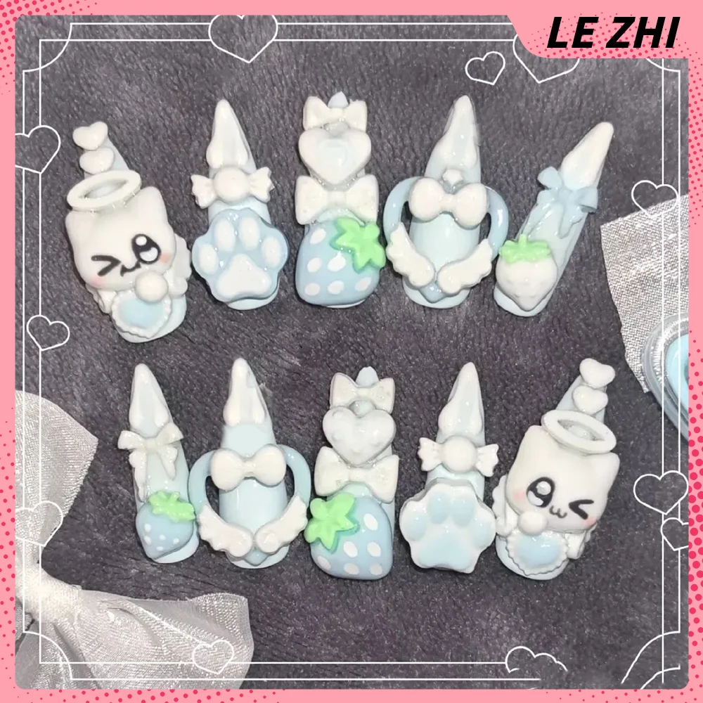 Cartoon Stiletto Cute Rabbit P - Nail Art Love avis et prix