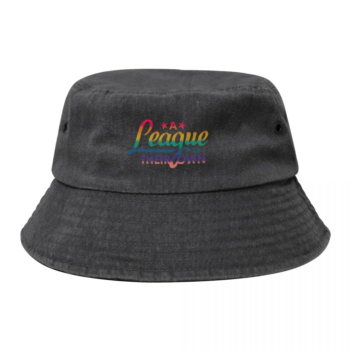 

A League of Their Own- Rainbow Bucket Hat derby hat Military Tactical Cap Hat Beach Beach Outing Hats For Women Men's