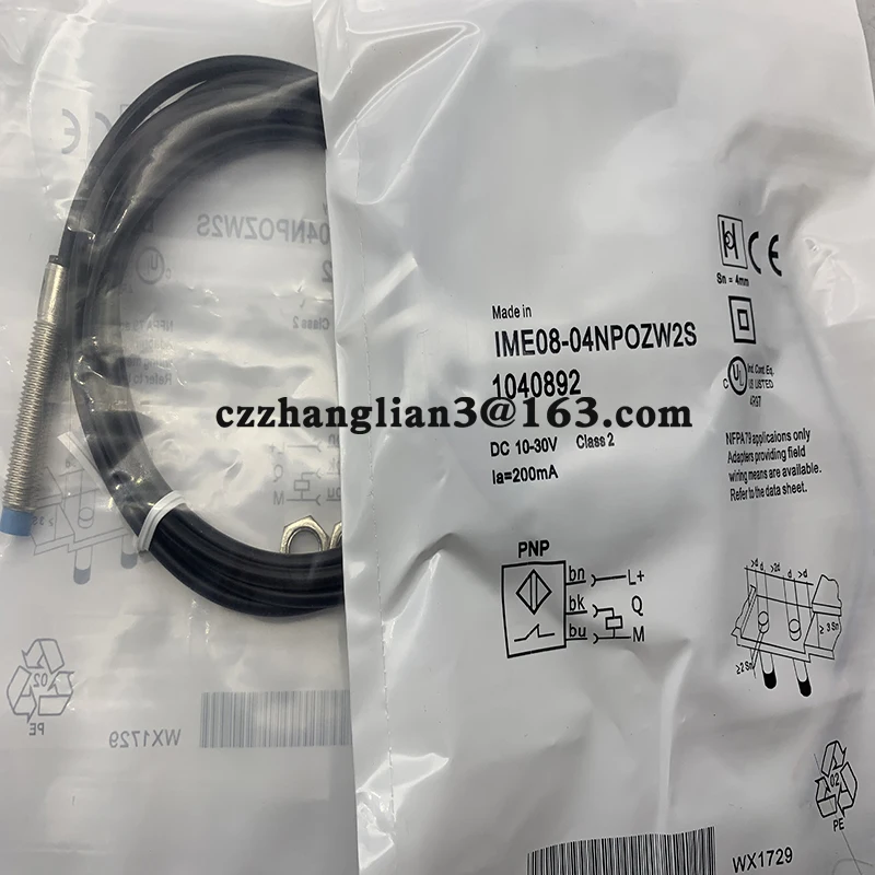 Neuer Näherungsschaltersensor IME08-04BPSZW2S IME08-04BNSZW2S auf Lager