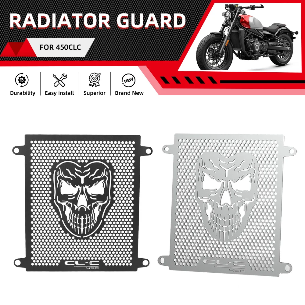 

For CFMOTO CL-C 450CLC 2023 2024 2025 450CL-C Bobber CLC 450 Motorcycle Accessories Radiator Guard Grille Cover Protector Shell