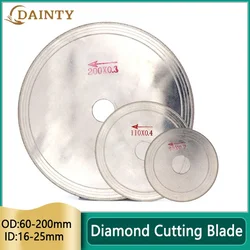 Metal Rotory aksesuarları elmas taşlama tekerleği eğik diş dilim aşındırıcı seramik karo yeşim özel parlatma kesme bıçağı