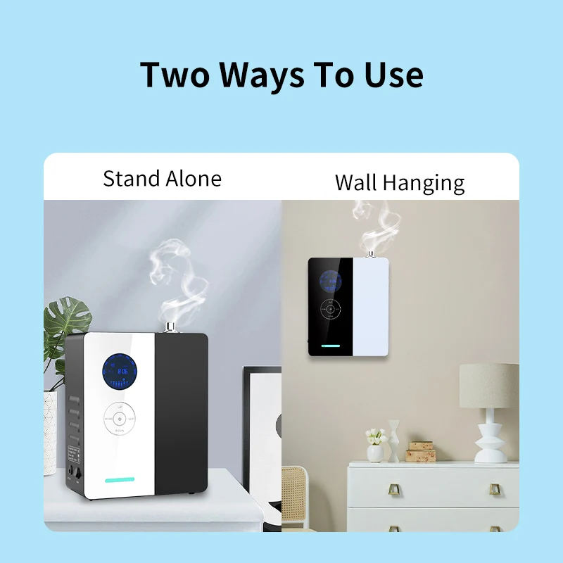 Smart WIFI Aromatherapy Machine Covers 500m³ Nano Atomization 200ML Essential Oil Capacity Suitable For Various Places