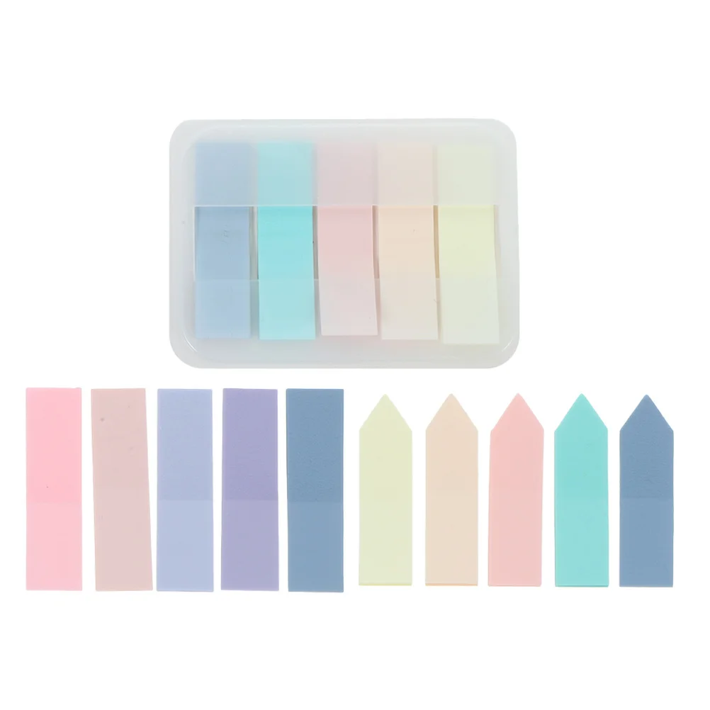 3 Sets Multi-Function Sticky Tabs Portable Page Markers Book Tabs For Home Office School Compact Self-Adhesive Labels Notepad