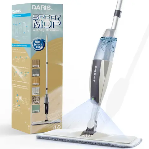 Spray Mop with Microfiber Pads SDARISB