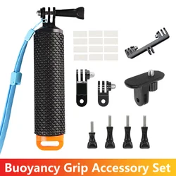 Buoyancy Grip Floating Handle Dual Mount For GoPro Hero 13 12 11 10 9 SJCAM SJ4000 insta360 AKASO Osmo Action Camera Accessories