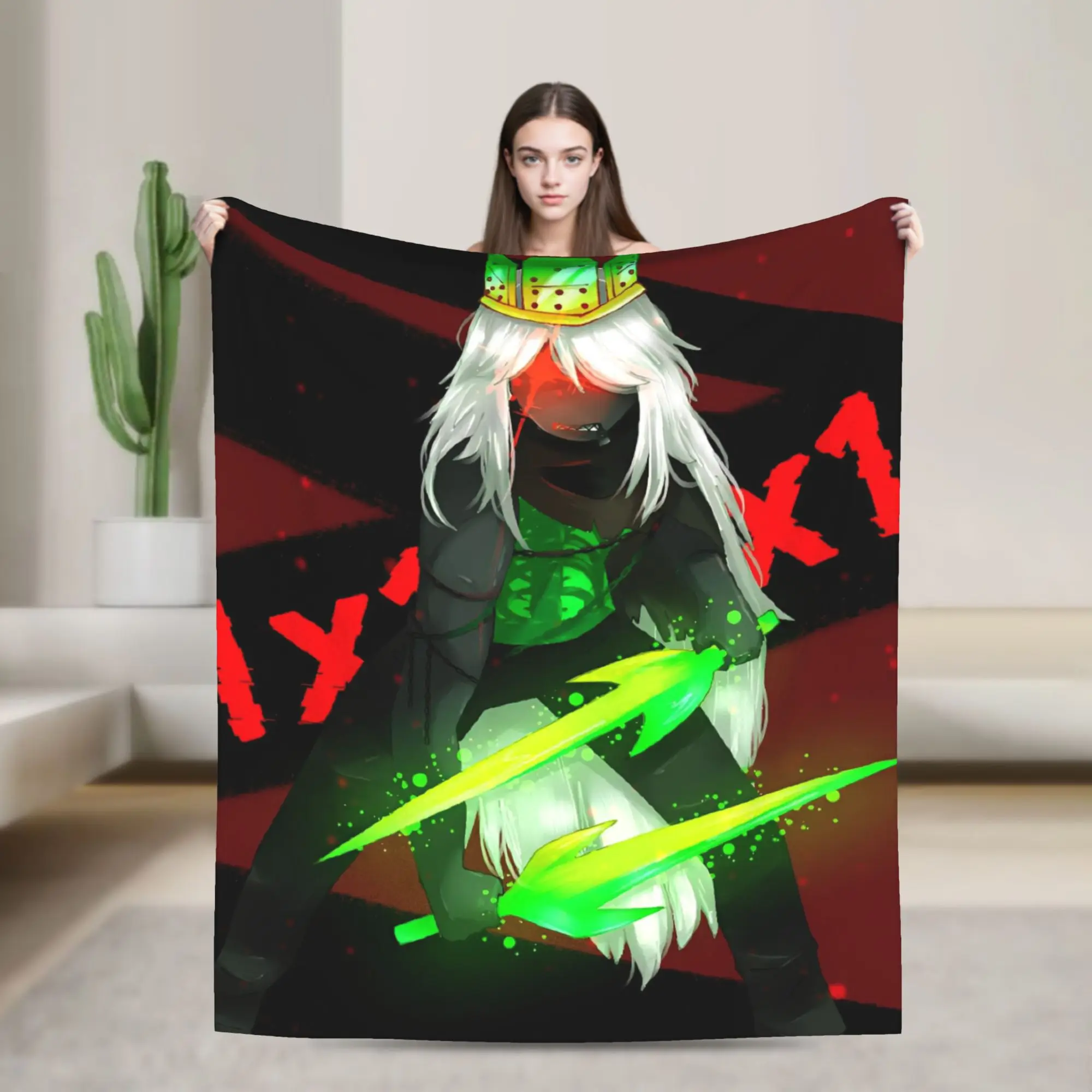 

Forsakens 1x1x1x1 Blankets Flannel Awesome Warm Throw Blanket for Home Spring Autumn,