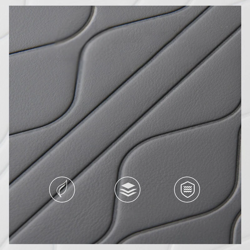 Storage Style Car Armrest Box Height Pad Universal Leather Memory Foam Height Pad Auto Center Armrest Protective Cushion Support