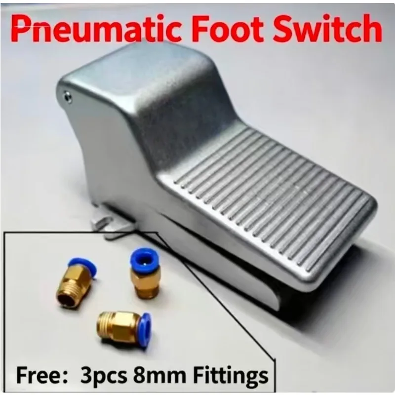 15/20/25/32 Type Vertical Pneumatic Precision Collet Chuck Fixture With Foot Pedal & Manual Switch Control