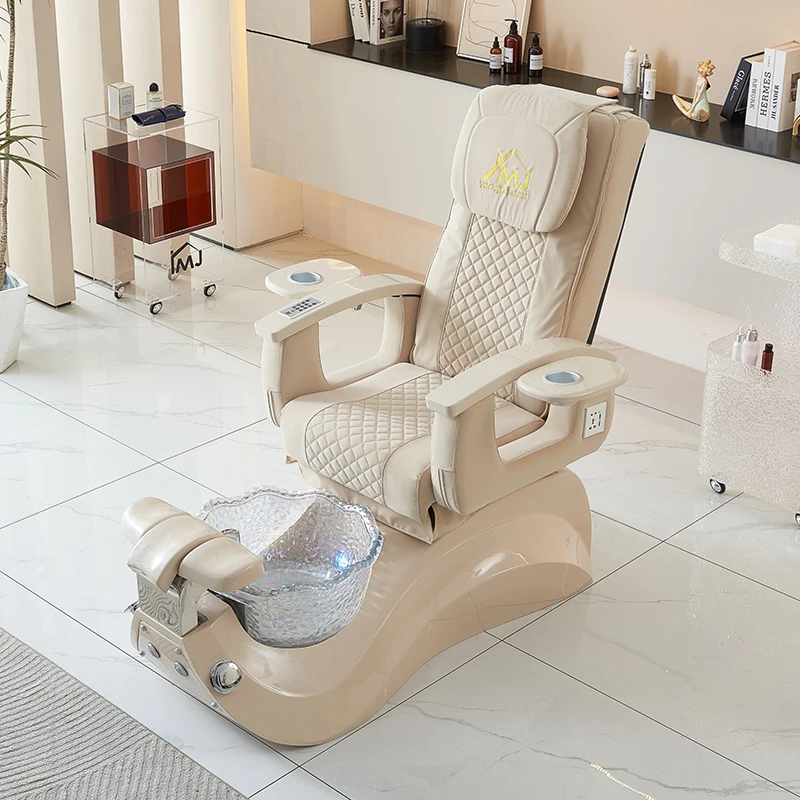 Wsparcie kosmetyczne Krzesła do pedicure Spa Kosmetologia Krzesła do pedicure Do salonu paznokci Manicure Sillon Meble do pedicure