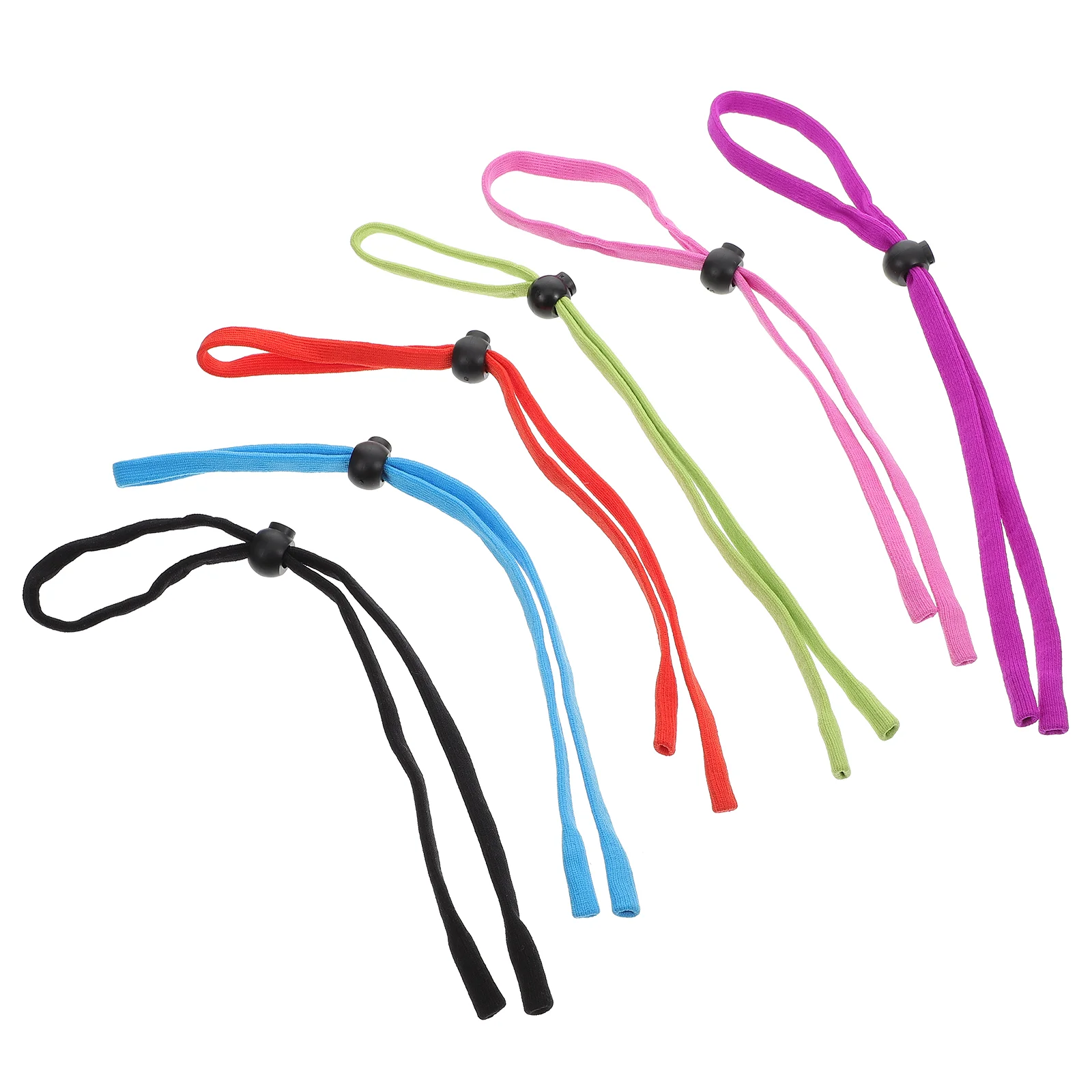 6 Pcs Solid Color Glasses Rope Eyeglass Premium Cord Hanging Eyeglasses Strap Mask Practical Accessory Anti-lost Nylon Fixing