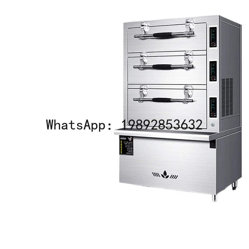 

YY Three-door electric steamer, large hotel steamer for fish and soup, canteen rice steamer