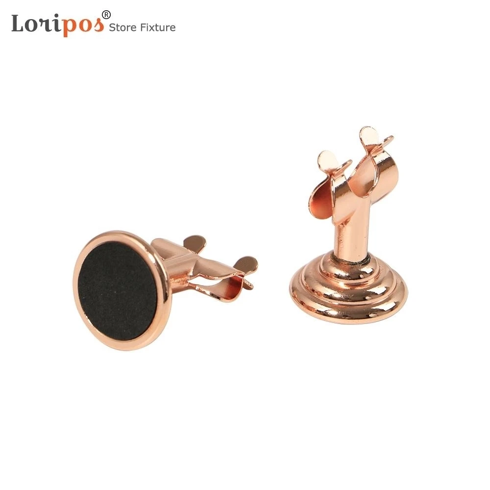 Metal Clip Rose Gold Wedding Name Card Holder Table Number Display Stand Shelf Price Display Rack Desktop Note Memo Picture Clip