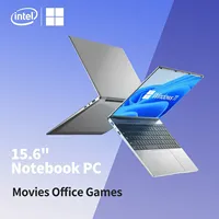 15.6-inch Laptop Windows 11 16GB RAM DDR4 2TB SSD Intel N5095 Full HD Office PC with Backlight Fingerprint Laptop Macbook Air