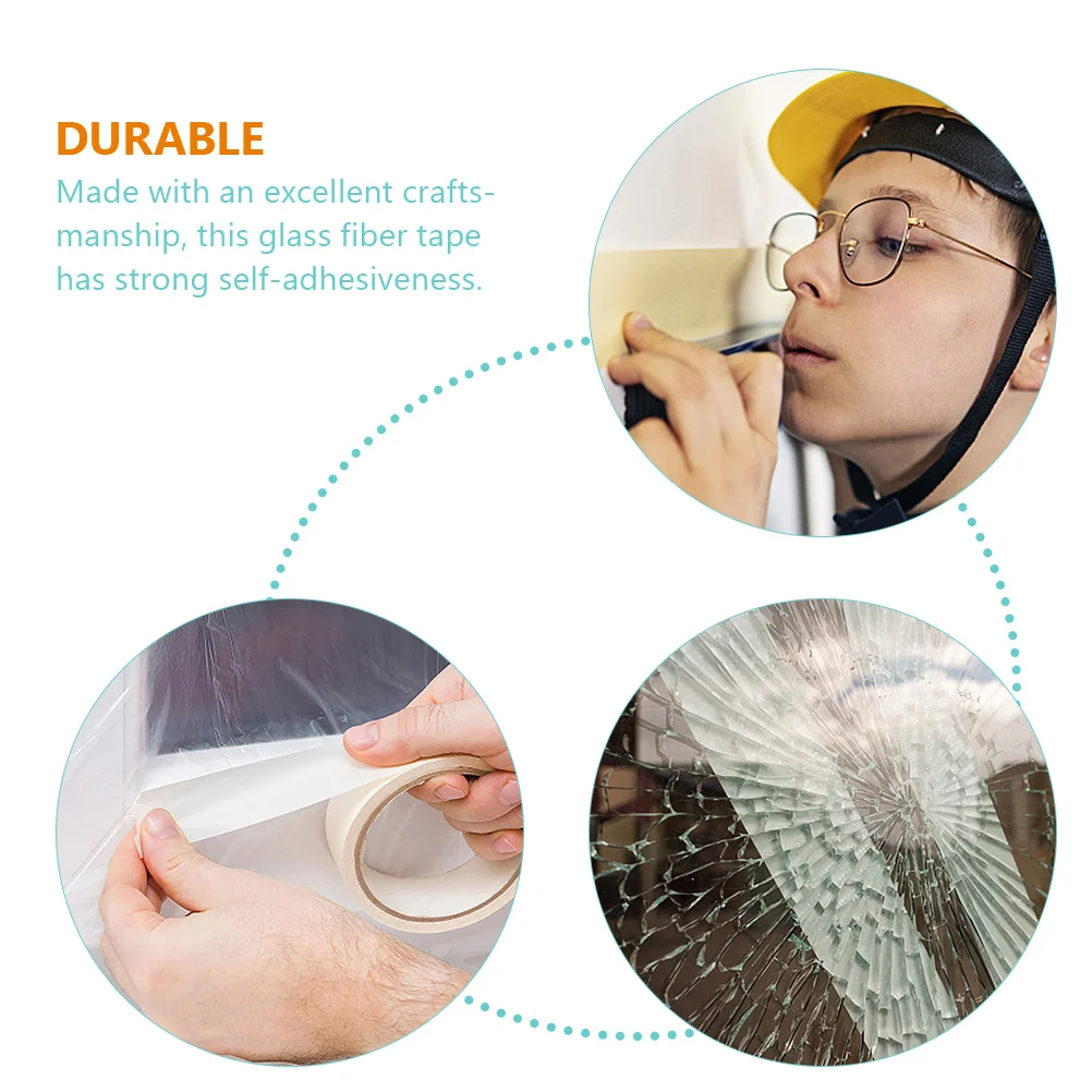 

Electrical Traceless Tape Strong Glass Glue Heavy Duty Shipping Fiberglass Electronic Package Abrasion Resistance Moisture Proof