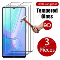3PCS For Y03 Y20 Y21 Y22 Y31 Y31s Y33s 4G 5G Y33 Y35 Y36 Y38 Y51 Y52 Y53S Y55 Y56 Y70 Y72 Screen Protector Tempered Glass Film