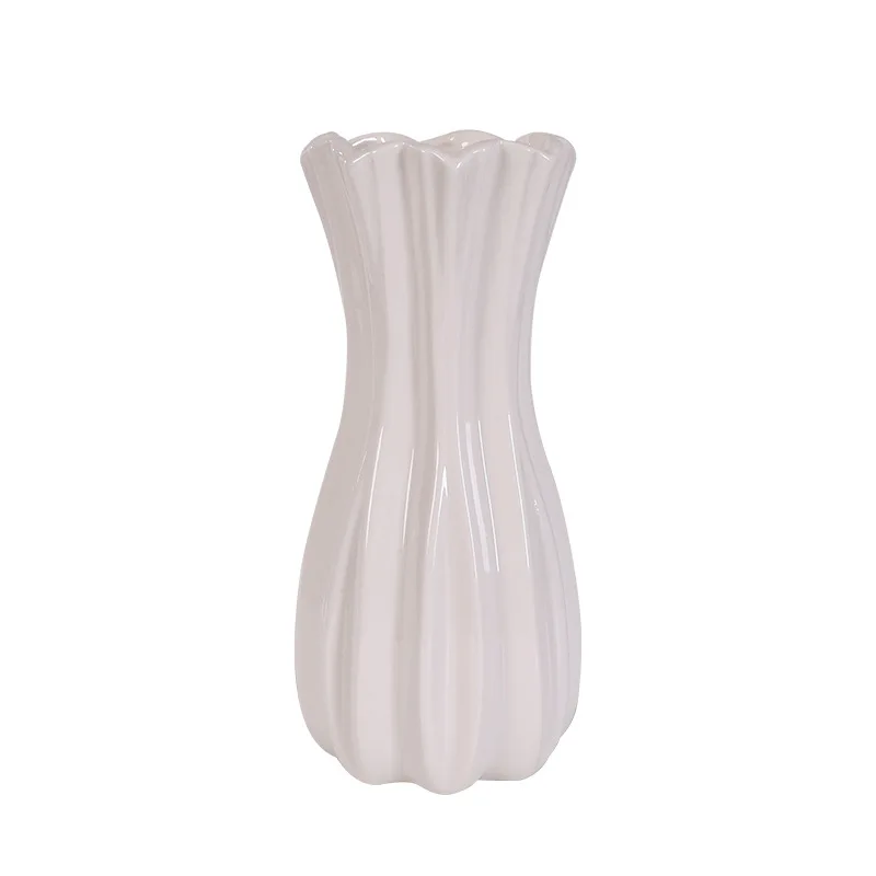 

LTT medieval ceramic vase light luxury living room dining table large flower arrangement decorative ornament
