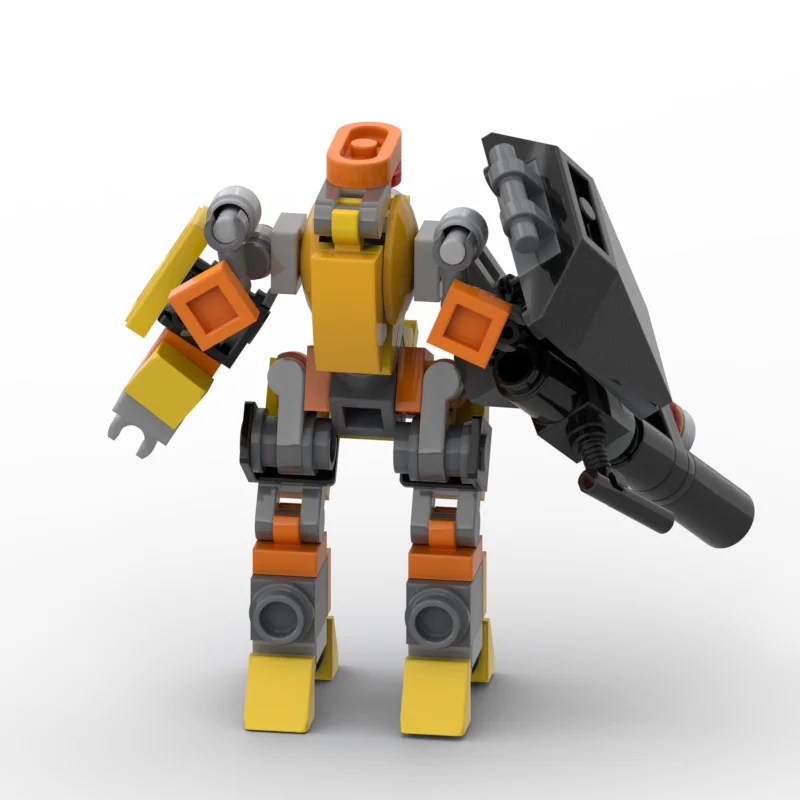 Robot Model Building Blocks Kids Toys Mecha Warrior MOC Build Toys For Children Bricks Set Construct Toy
