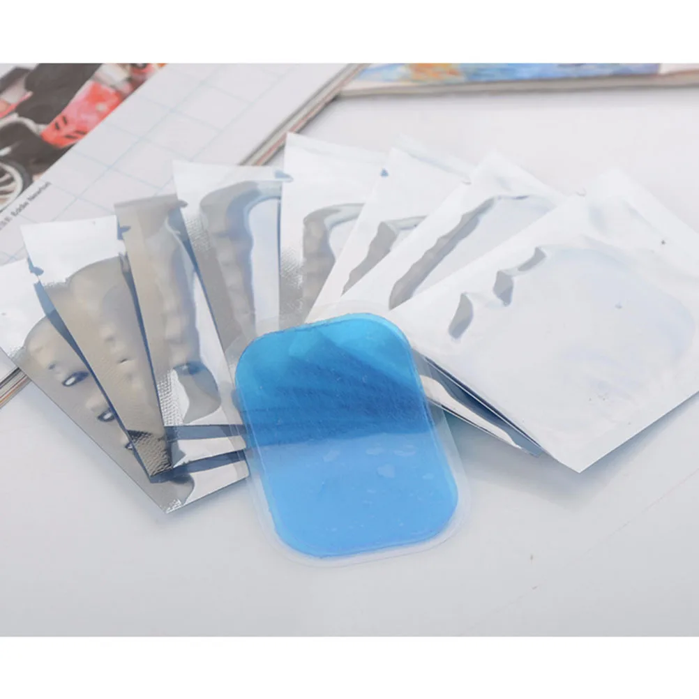 

50 PCS Intelligent Massage and Fitness Stickers Replacement Gel Pads for Abs Stimulator