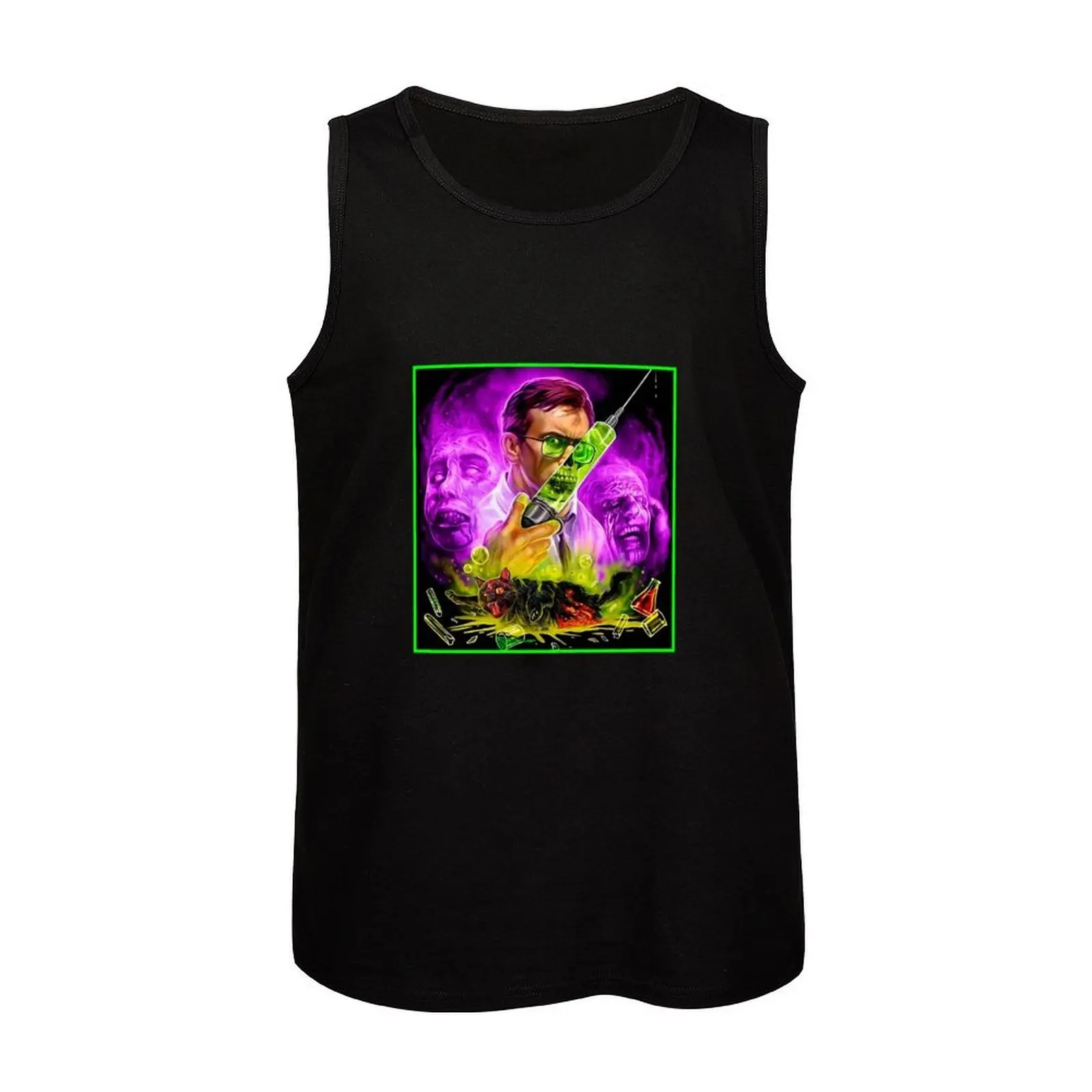 Reanimator Movie Fan Art Gifts Tank Top الأكثر مبيعًا المنتجات الصيفية للرجال بلايز بلا أكمام تي شيرت للرجال