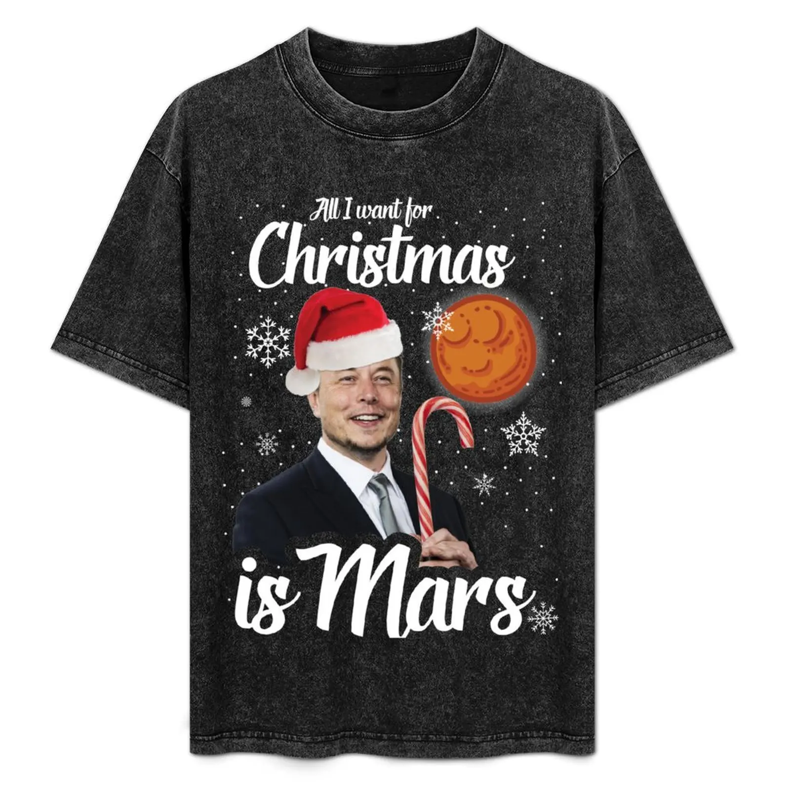 Elon Musk All I Want For Christmas T-Shirt graphics anime t shirts heavyweights sports fans oversized t shirt men