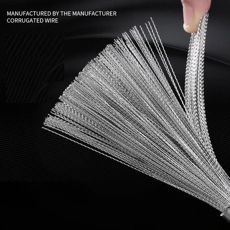 100mm Cut out off Stainless steel crimped wire 304 for pot brush end brush