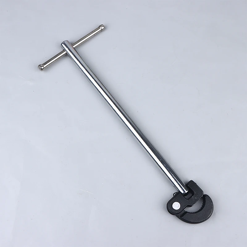 For Carbon Steel Tap Nut Spanner Universal Sink Plumbing Repair Hand Tool 180 Degree Rotating Adjustable Basin Spanner