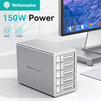 Yottamaster 2.5''/3.5''inch SATA HDD SSD External Case  Hard Disk Drive Storage Box Solid State Drive Housing with RAID for PC