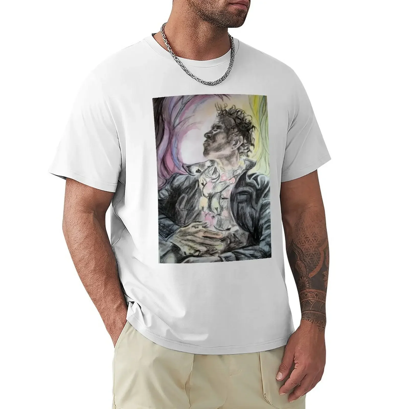 

Tom Waits T-shirt kawaii clothes summer tops mens graphic t-shirts funny