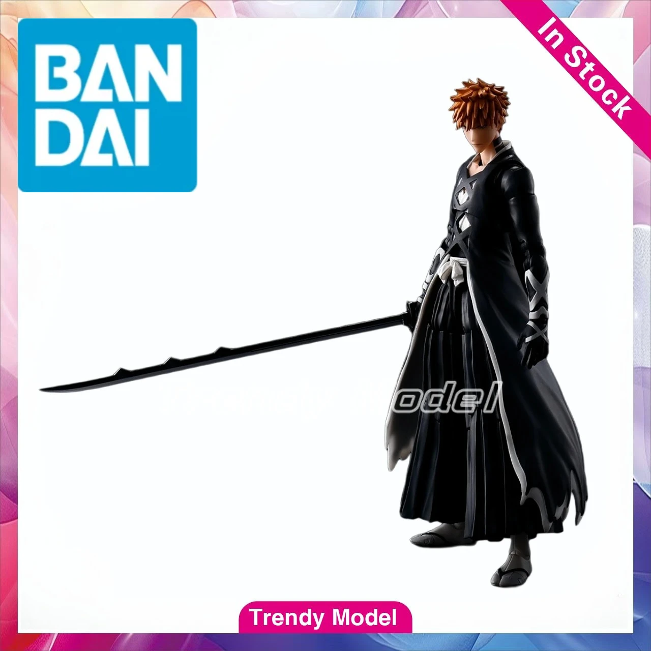 

В наличии: Фигурка BANDAI S.H.Figuarts Курасаки Ичиго, модель, игрушка, подарок, коллекционный предмет, украшение.