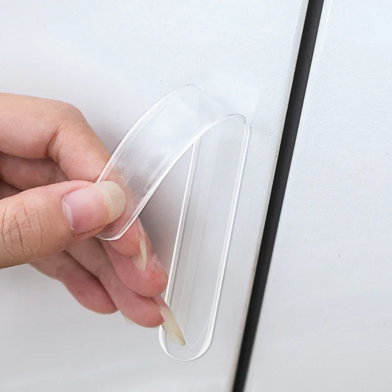 4/8個入り 透明 車のドアハンドル 傷防止 プロテクター ステッカー フィルム ベンツ ブラバス AMG W169 W177 W204 W213 W214 W221 W222用