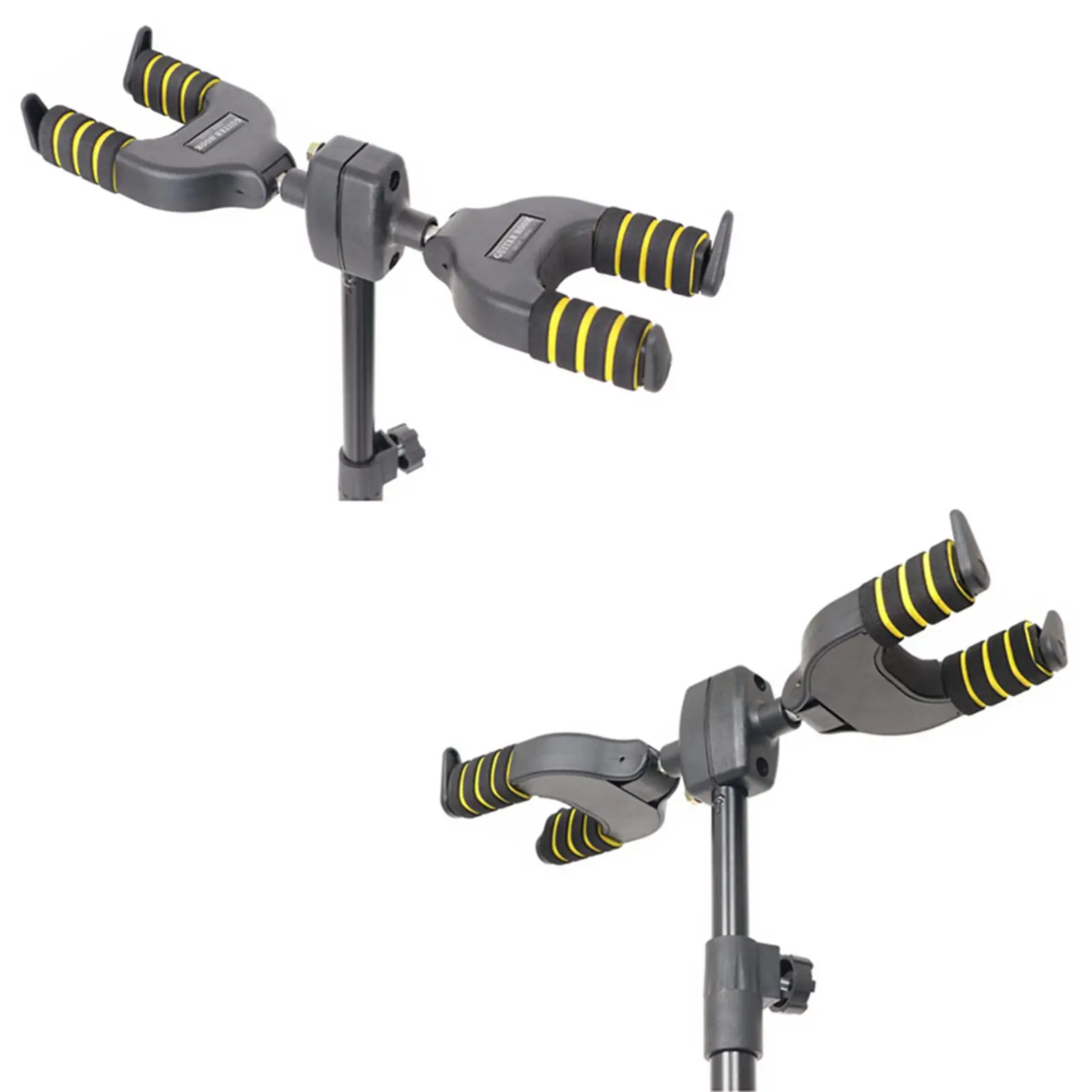Dual Guitar Stand Guitar Rack Holder Tools with Auto Lock System,Guitar Holder for Club Solo Party Favors Outside Bass Guitar
