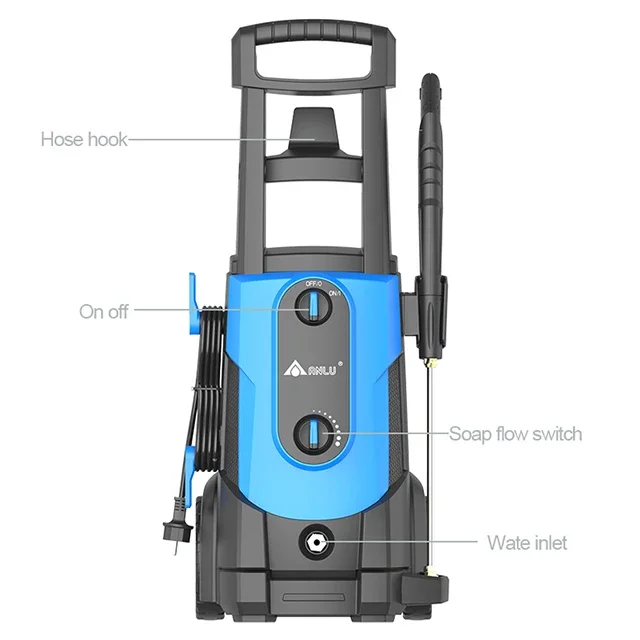 

Industrial Powerwash Portable High Pressure Car Washer Machine Water Jet Cleaner