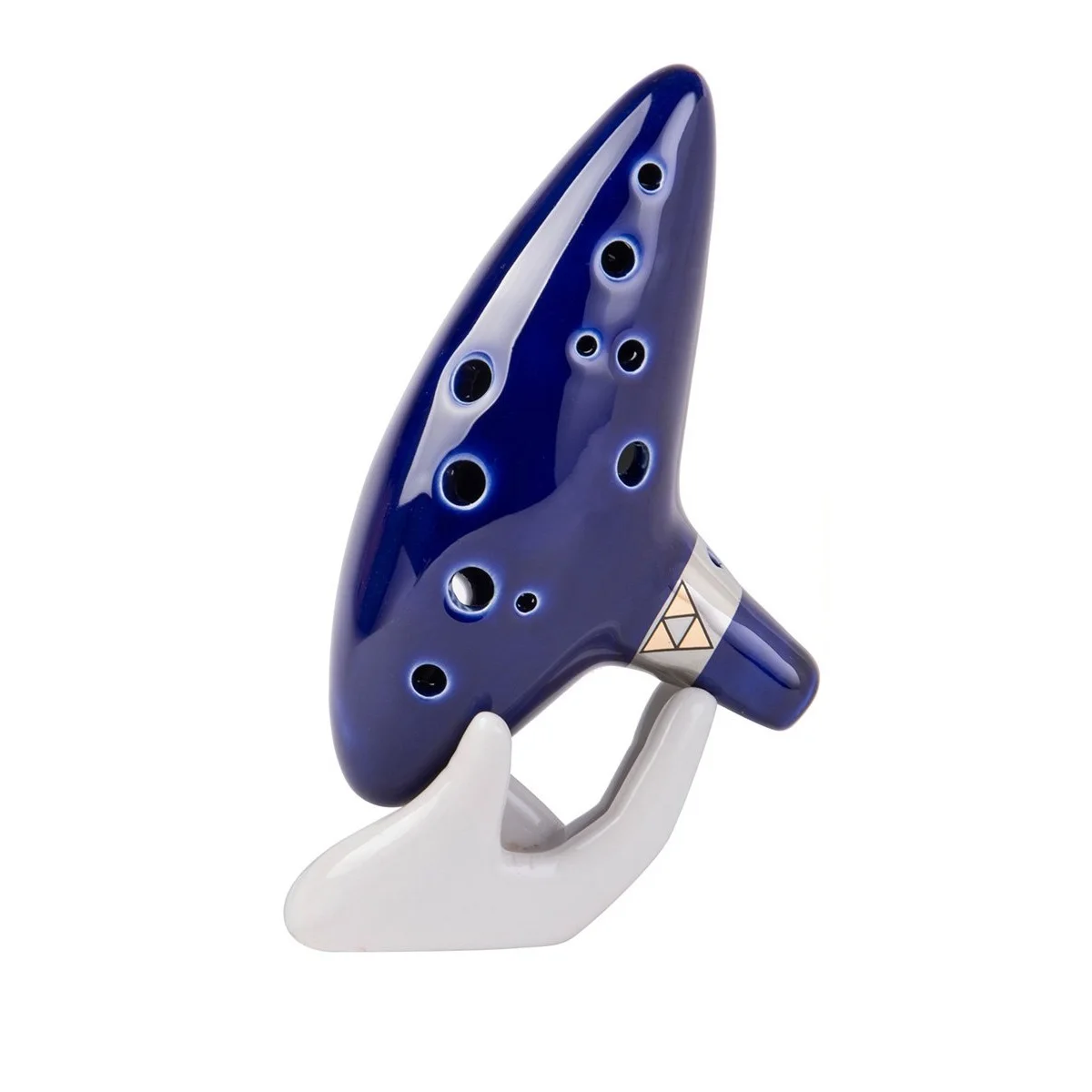 Ocarina 12 otwór Alto C klucz flet Ocarina Folk Instrument muzyczny flet Ocarina z książką piosenki z podstawką obudowa ochronna