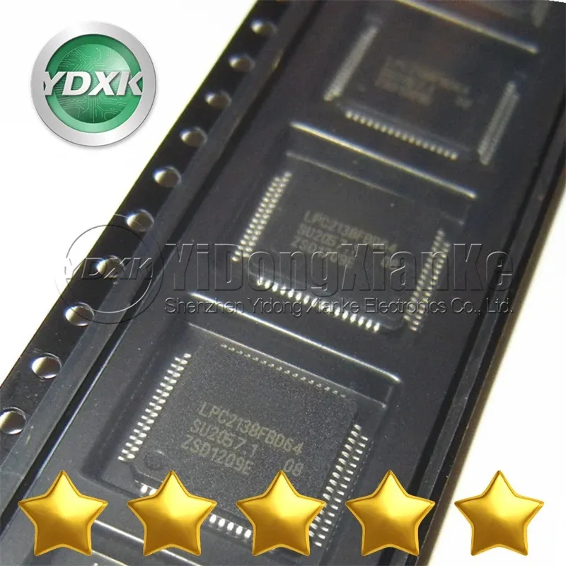 LPC2138FBD64 QFP64 LPC2131FBD64 المكونات الإلكترونية LPC2132FBD64 LPC2134FBD64 LPC2134FBD64/01 LPC2138LBD64 LPC2141FBD64