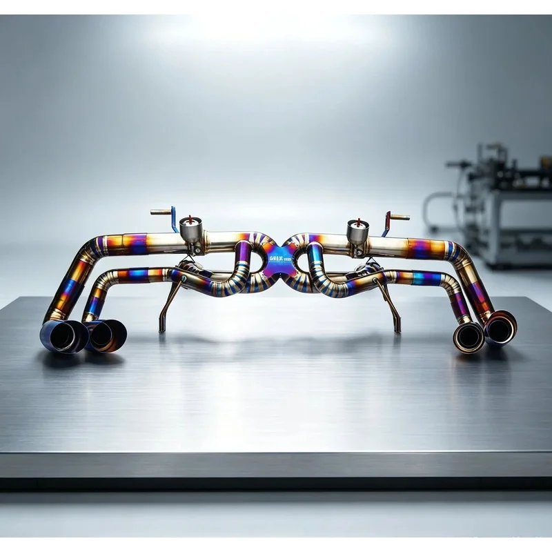 High Performance Titanium Alloy Catback Exhaust Fit for Lamborghini Huracan LP580 LP610 V10 2014-2023 Performance Exhaust System