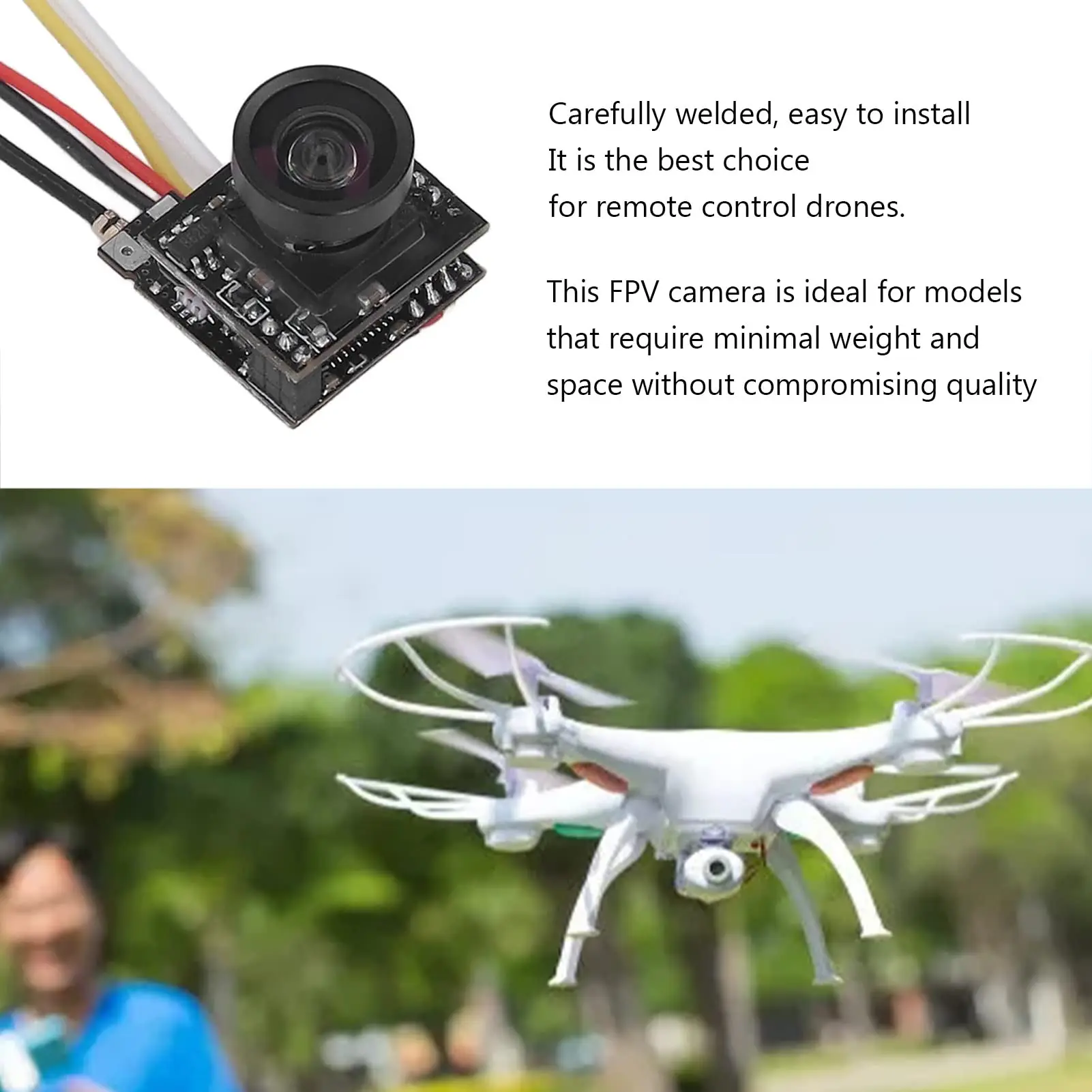FPV RC Micro Camera S2 OSD AIO 5.8G 25MW 40CH 800TVL Transmitte LST-S2+ FPV Camera With OSD Parts For DIY RC Model Drone Car